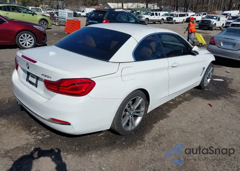 2018 BMW 430I xDrive z USA, uszkodzony, nr VIN WBA4Z3C53JEC57738